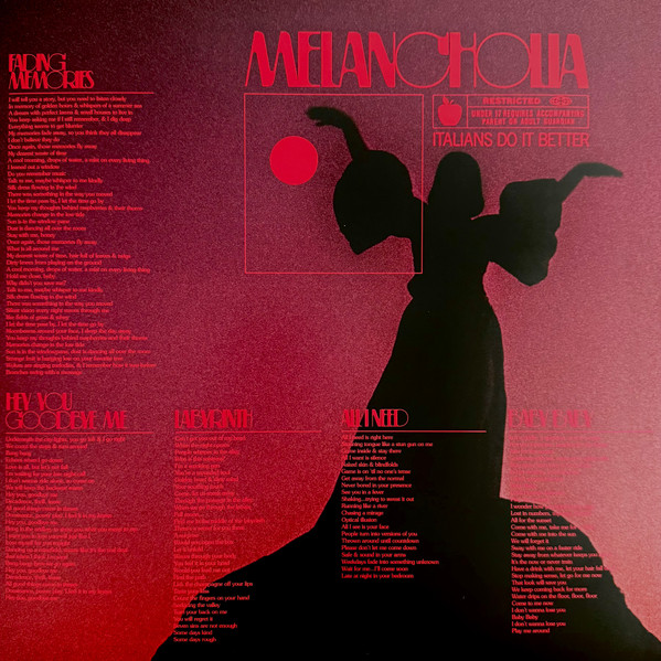 Juno Francis - Melancholia | Italians Do It Better (none) - 3 Juno Francis - Melancholia | Italians Do It Better (none) - 3
