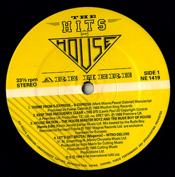 Various - The Hits Of House Are Here | K-Tel (NE 1419) - 3