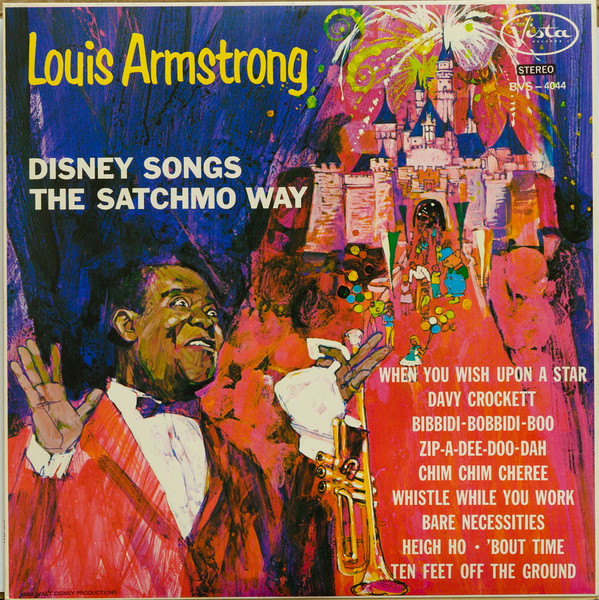 Louis Armstrong - Disney Songs The Satchmo Way | Buena Vista Records (BVS - 4044) - main
