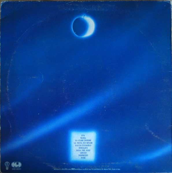 Umberto Tozzi - Eva | CGD (CGD 20311) - 2