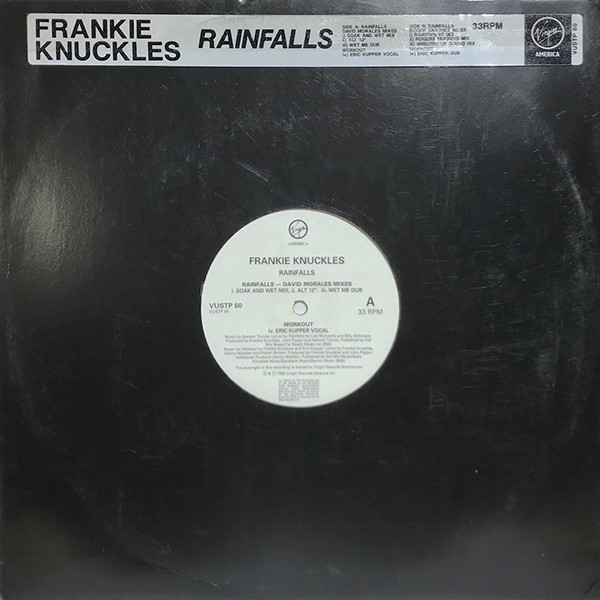 Frankie Knuckles - Rain Falls / Workout | Virgin America (VUSTP 60)