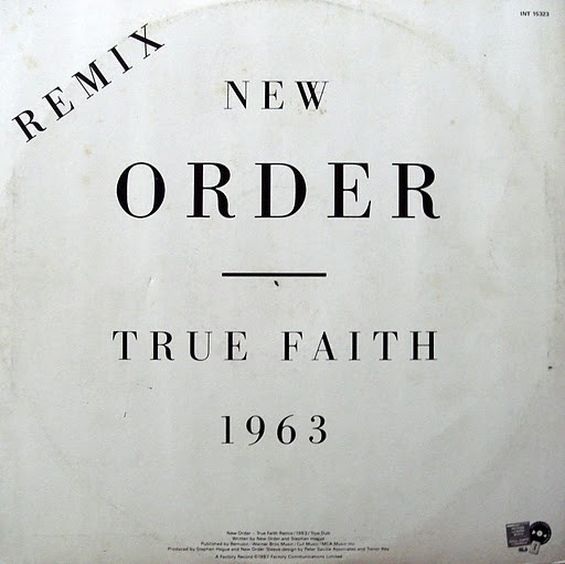 New Order - True Faith (Remix) | Factory (INT 15323) - 2