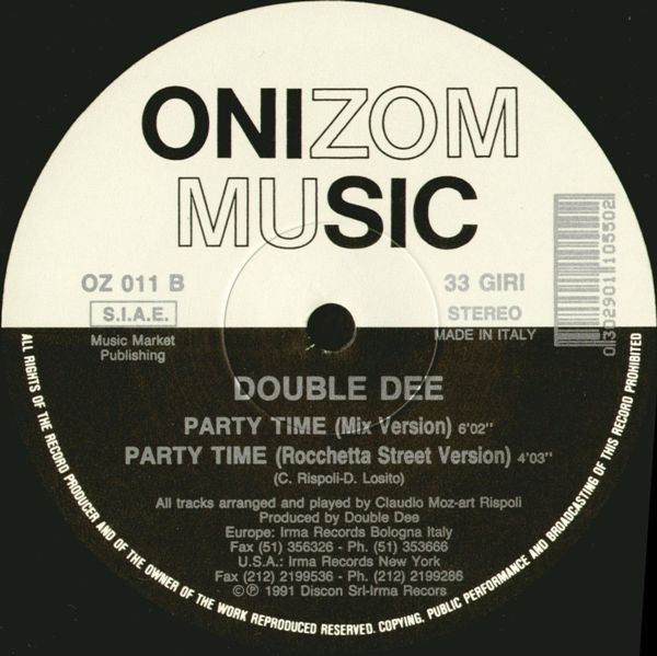 Double Dee - Don't You Feel? | Onizom Music (OZ 011) - 4