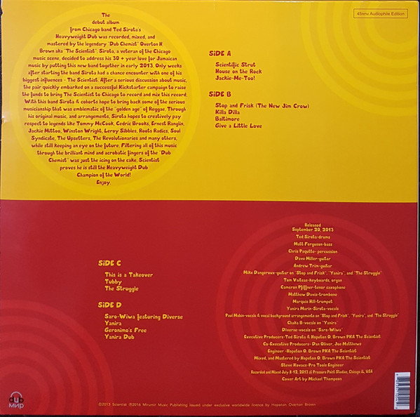 Scientist Meets Ted Sirota - Heavyweight Dub | Dub Мир (Mir100748) - 2 Scientist Meets Ted Sirota - Heavyweight Dub | Dub Мир (Mir100748) - 2