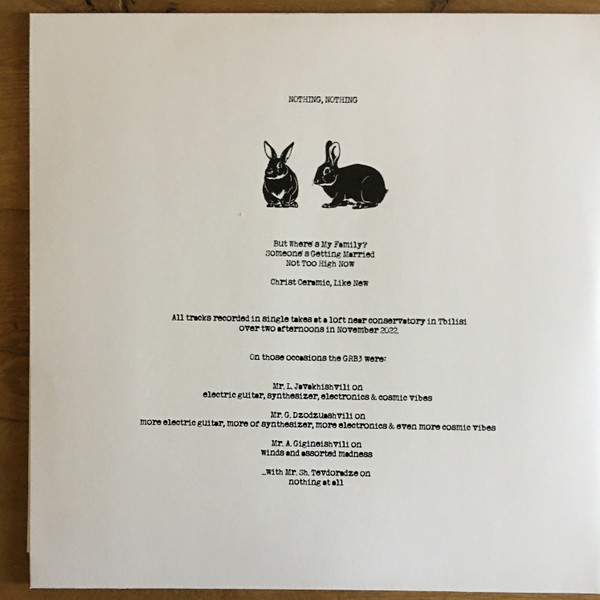 GRB3 - Nothing, Nothing | TOYSOP RECORDS (TS-001LP) - 2