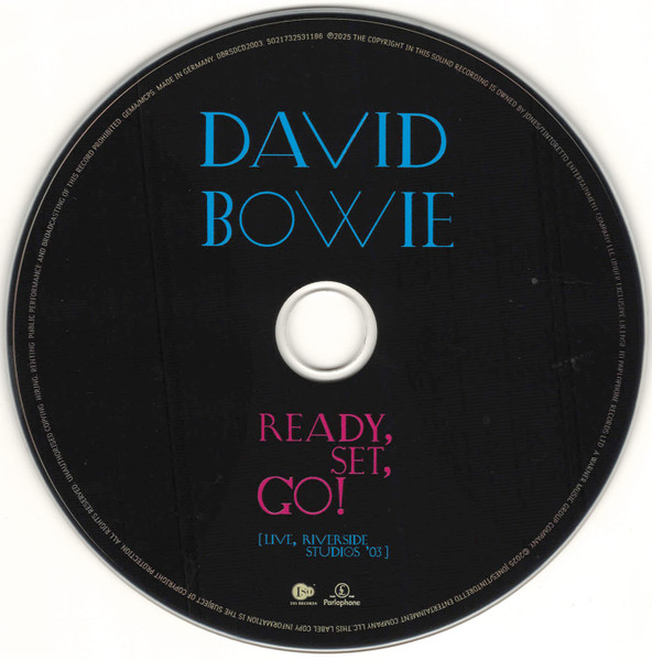 David Bowie - Ready, Set, Go! (Live, Riverside Studios '03) | Parlophone (5021732531186) - 3