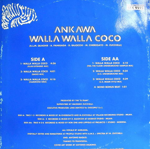 Ankawa - Walla Walla Coco | Soul Xpression (SEX 9222) - 2 Ankawa - Walla Walla Coco | Soul Xpression (SEX 9222) - 2