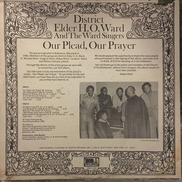 Elder Ward And The Ward Singers - Our Plead, Our Prayer | HOB (HBX 2165) - 2 Elder Ward And The Ward Singers - Our Plead, Our Prayer | HOB (HBX 2165) - 2