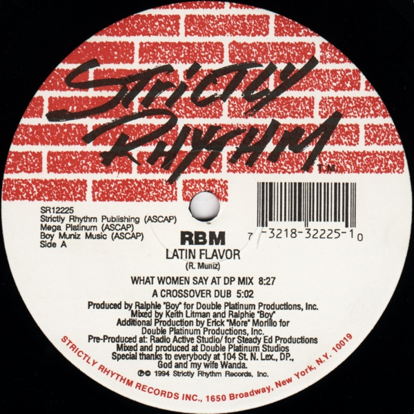 RBM - Latin Flavor | Strictly Rhythm (SR12225)