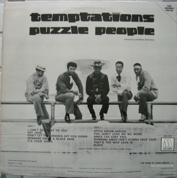 The Temptations - Puzzle People | Motown (M5-172V1) - 2 The Temptations - Puzzle People | Motown (M5-172V1) - 2