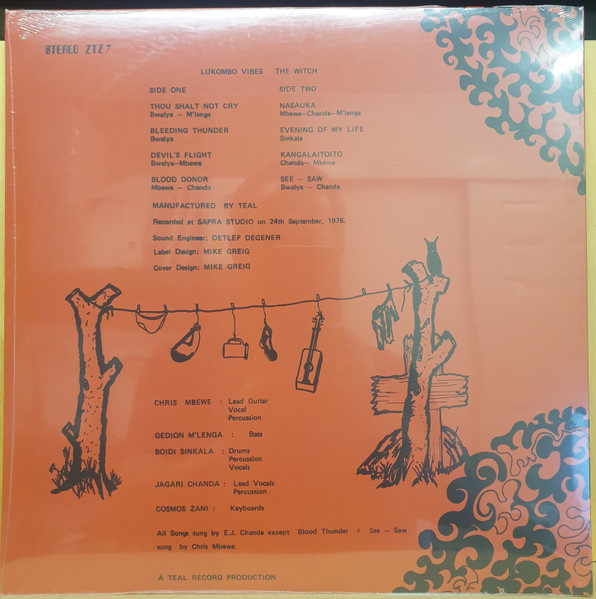 Witch - Lukombo Vibes | Now-Again Records (NA 6106-LP4) - 2