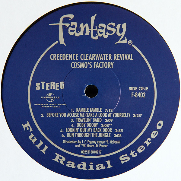 Creedence Clearwater Revival - Cosmo's Factory | Fantasy (F-8402) - 3 Creedence Clearwater Revival - Cosmo's Factory | Fantasy (F-8402) - 3