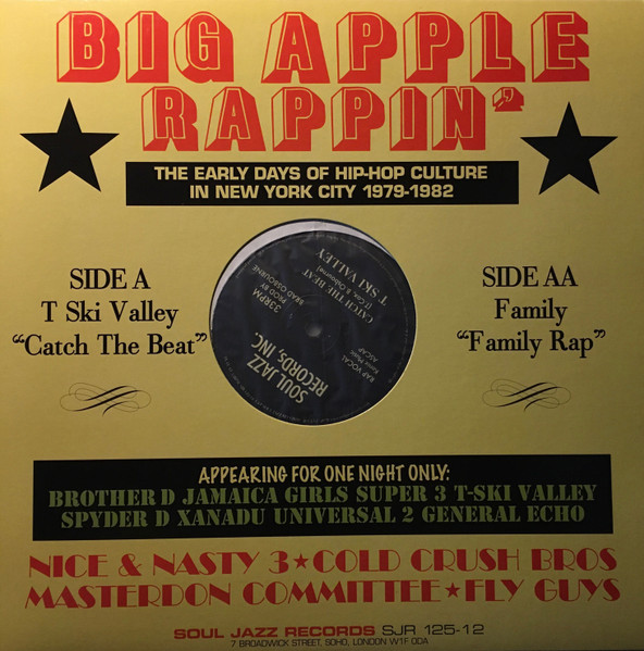 T-Ski Valley / Family - Catch The Beat / Family Rap | Soul Jazz Records (SJR 125-12) T-Ski Valley / Family - Catch The Beat / Family Rap | Soul Jazz Records (SJR 125-12)
