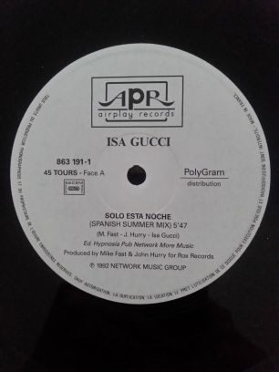 Isa Gucci - Solo Esta Noche | Airplay Records (863 191-1) - 3