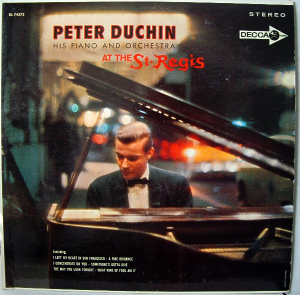 Peter Duchin And His Orchestra - At The St. Regis | Decca (DL 74373)