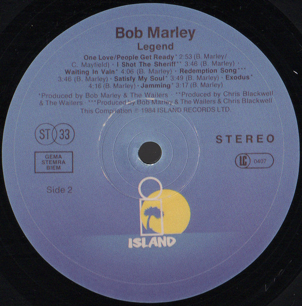 Bob Marley & The Wailers - Legend - The Best Of Bob Marley And The Wailers | Tuff Gong (0600753030523) - 3