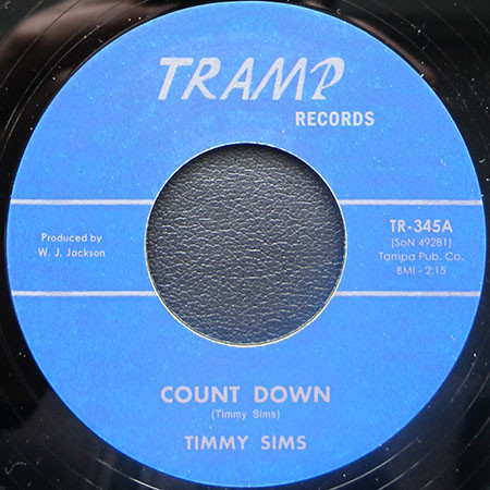 Timmy Sims - Count Down / Corporation | Tramp Records (TR-345)