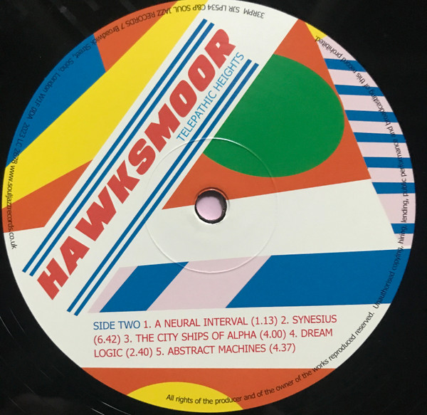 HAWKSMOOR - Telepathic Heights | Soul Jazz Records (SJR LP534) - 3