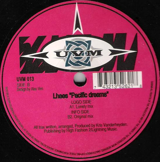 Lhaes - Pacific Dreams | Unique Vinyl Movement (UVM 013)