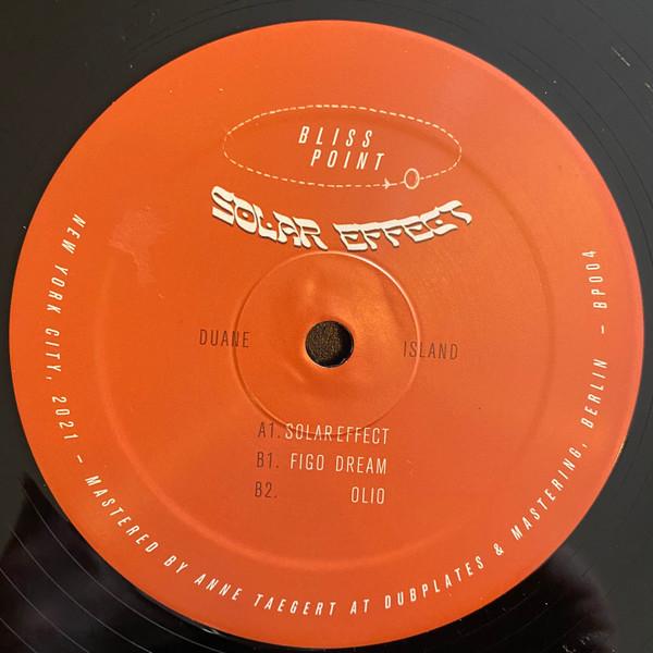 Duane Island - Solar Effect | Bliss Point (BP004)