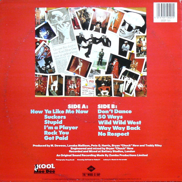 Kool Moe Dee - How Ya Like Me Now | Jive (HIP 53) - 2
