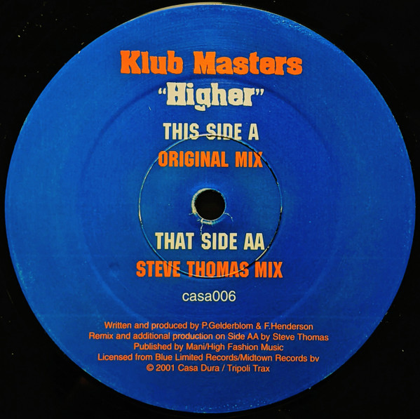 Klubbmasters - Higher | Casa Dura (casa006) - 4