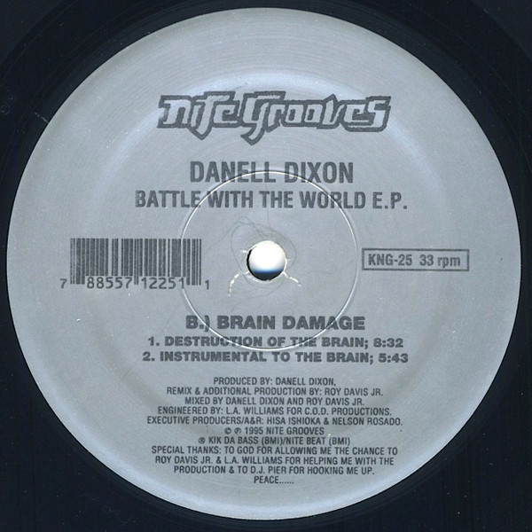 Danell Dixon - Battle With The World E.P. | Nite Grooves (KNG-25) - 3