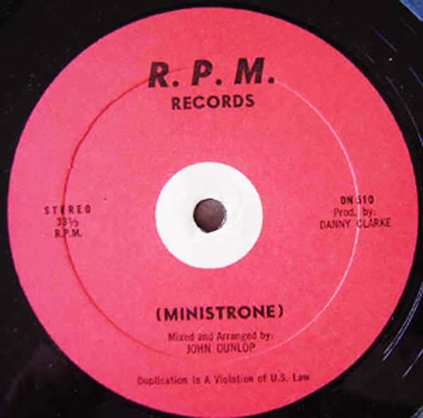 Various - Ministrone | RPM Records (DN 510) Various - Ministrone | RPM Records (DN 510)