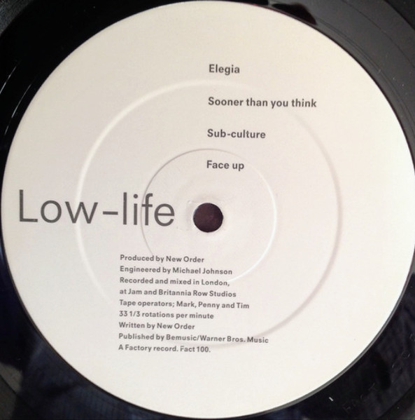 New Order - Low-life | Factory (Fact 100) - 4