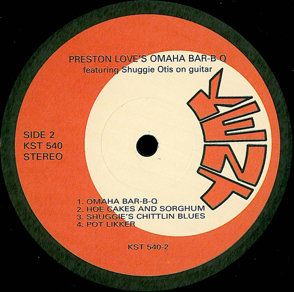 Preston Love - Preston Love's Omaha Bar-B-Q | Kent (KST 540) - 4