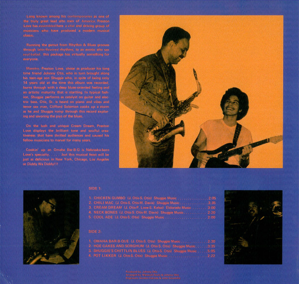 Preston Love - Preston Love's Omaha Bar-B-Q | Kent (KST 540) - 2