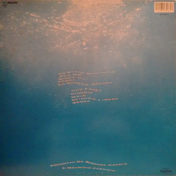 Rossana Casale - Lo Stato Naturale | Philips (848 536-1) - 2 Rossana Casale - Lo Stato Naturale | Philips (848 536-1) - 2