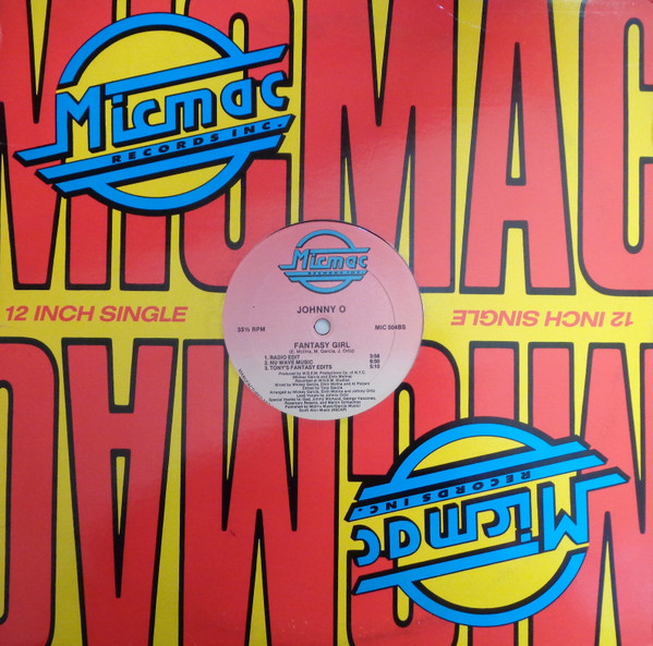 Johnny O - Fantasy Girl | Micmac Records, Inc. (MIC 504) - 2