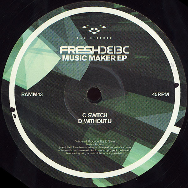 Fresh - Music Maker EP | RAM Records (RAMM43) - 5