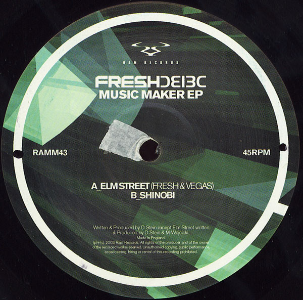 Fresh - Music Maker EP | RAM Records (RAMM43) - 3