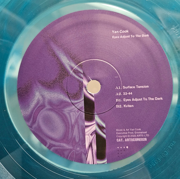 Yan Cook - Eyes Adjust To The Dark | Artscore (ARTSCORE026) Yan Cook - Eyes Adjust To The Dark | Artscore (ARTSCORE026)
