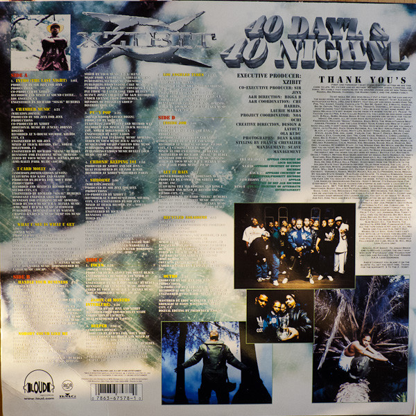 Xzibit - 40 Dayz & 40 Nightz | Loud Records (07863-67578-1) - 2