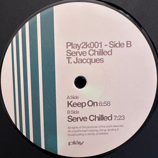 T. Jacques - Serve Chilled | Plåy (PLAY2K001)