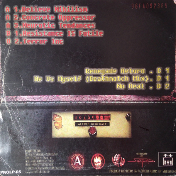 Radium - Inextremist Vol. 1 | Psychik Genocide (PKGLP 05) - 2