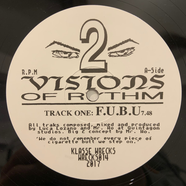 Luca Lozano , Mr. Ho - Visions Of Rythm 2 | Klasse Wrecks (WRECKS014) Luca Lozano , Mr. Ho - Visions Of Rythm 2 | Klasse Wrecks (WRECKS014)