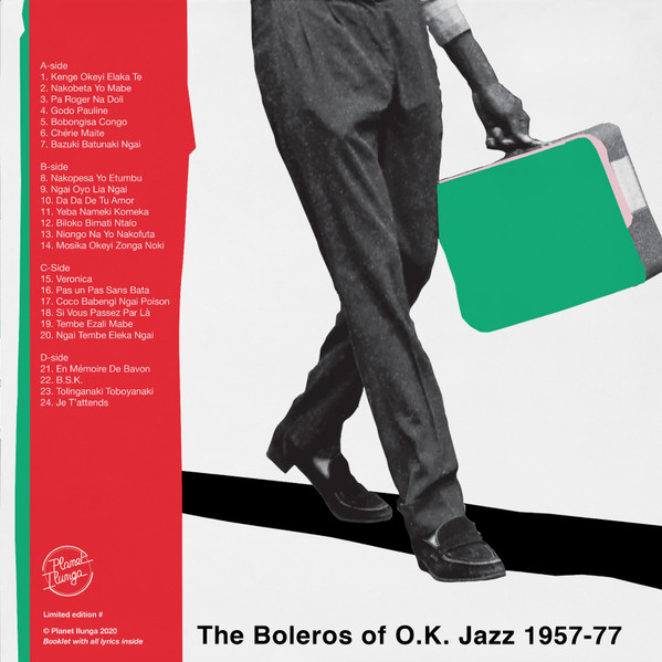 O.K. Jazz - Pas Un Pas Sans... The Boleros Of O.K. Jazz 1957-77 | Planet Ilunga (PI 07)