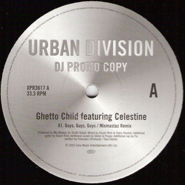 Ghetto Child Featuring Celestine - Guys, Guys, Guys (Mixmastaz Remix) | Urban Division (XPR3617) - main