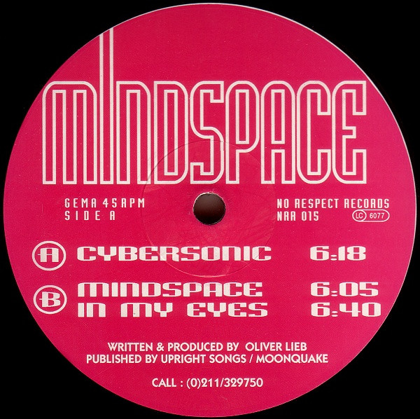 Mindspace - Cybersonic | No Respect Records (NRR 015)