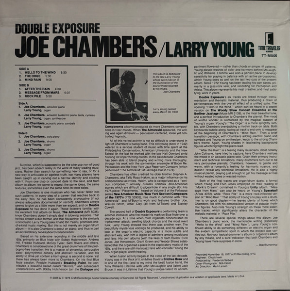 Joe Chambers - Double Exposure | Muse Records (MR 5165) - 2