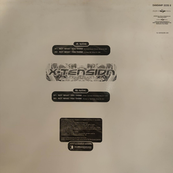 X-Tension - Not What You Think | Dance Pool (DANSAMP 3226 6)