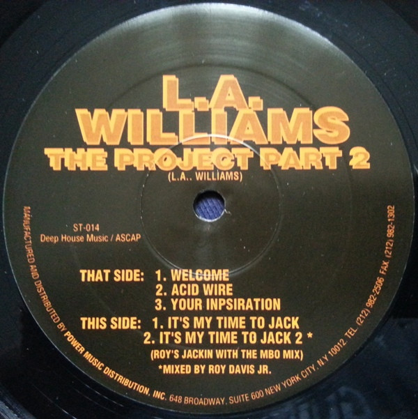 L.A. Williams - The Project Part 2 | Sex Trax (ST-014) - 2