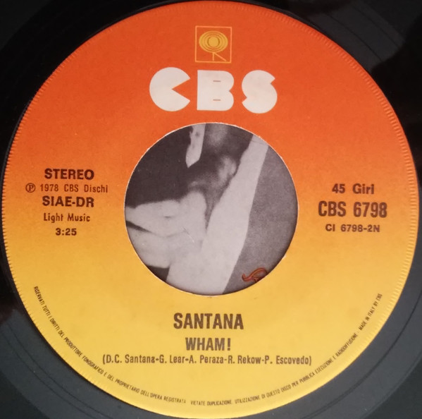 Santana - One Chain (Don't Make No Prison) | CBS (CBS 6798) - 4