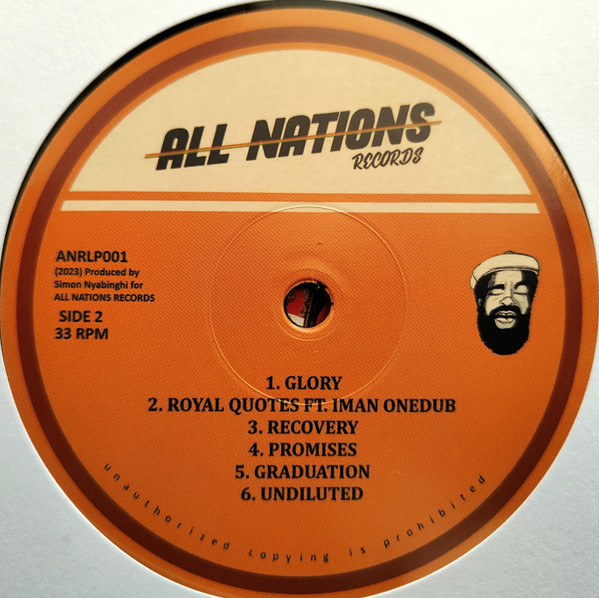 Simon Nyabinghi - Days Of Dub | All Nations Records (ANRLP001) - 3