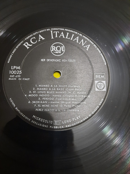 Perez Prado And His Orchestra - Il Classico Perez Prado | RCA Victor (LPM 10025) - 4