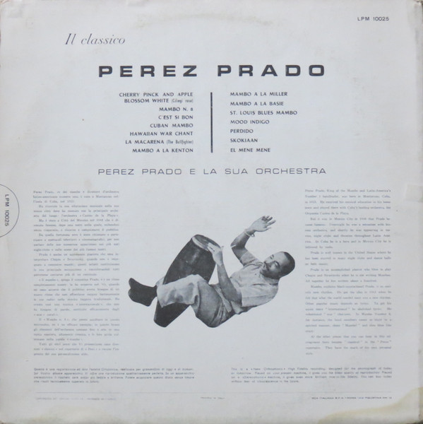 Perez Prado And His Orchestra - Il Classico Perez Prado | RCA Victor (LPM 10025) - 2